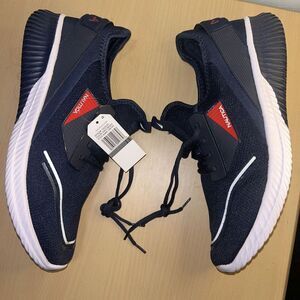 Nautica Navy Athletic Sneakers with Red Casual Sport Running Shoes Size 13